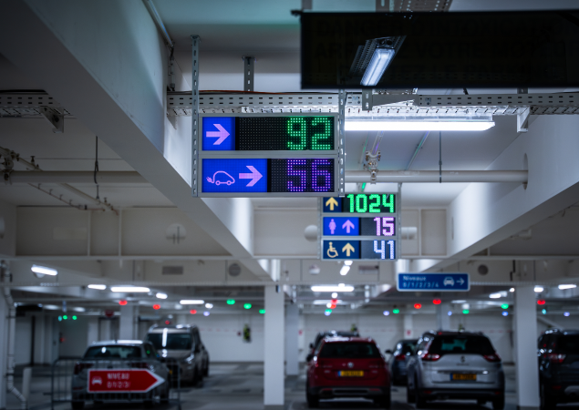 Parking Guidance System in action