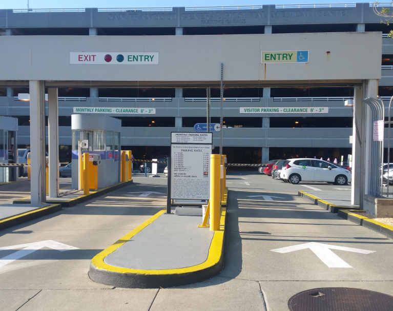 Healthcare parking solution